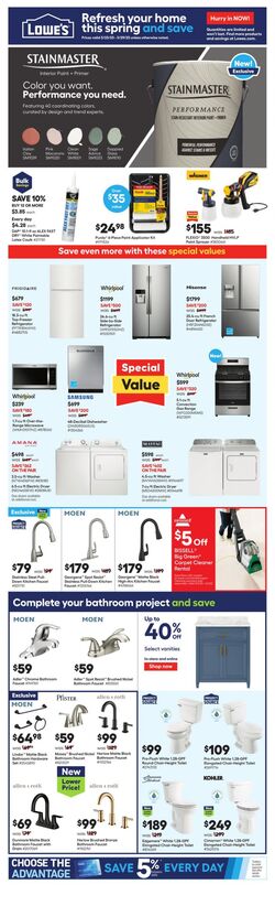 Weekly ad Lowe's 03/23/2023 - 03/29/2023