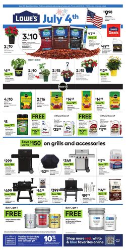 Weekly ad Lowe's 06/25/2026 - 07/08/2026