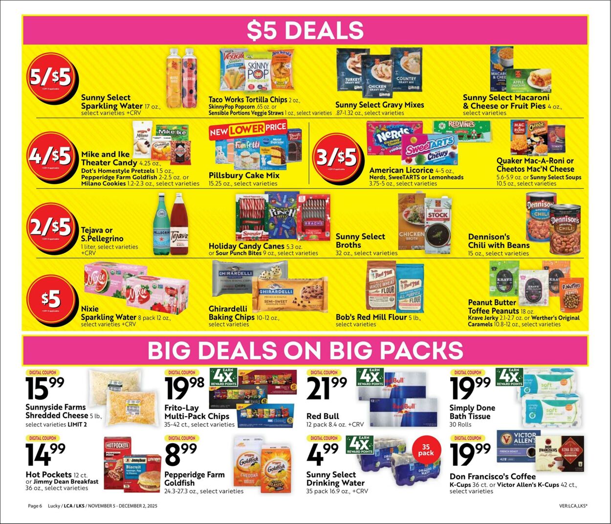 Weekly ad Lucky Supermarkets 11/05/2025 - 12/02/2025
