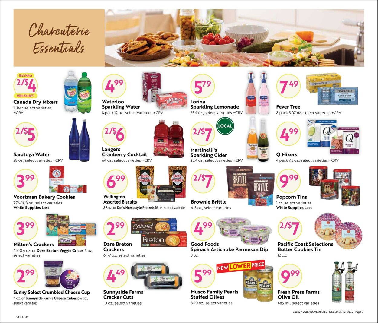 Weekly ad Lucky Supermarkets 11/05/2025 - 12/02/2025