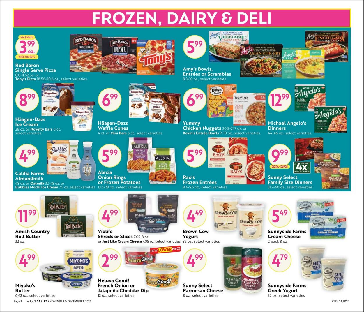 Weekly ad Lucky Supermarkets 11/05/2025 - 12/02/2025