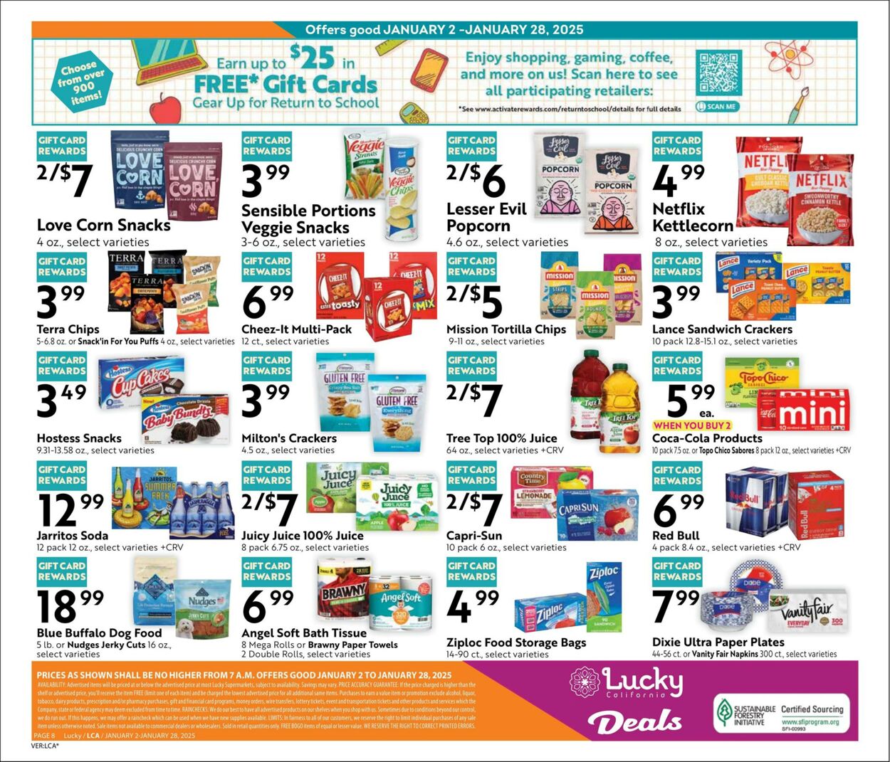 Weekly ad Lucky Supermarkets 01/02/2025 - 01/28/2025