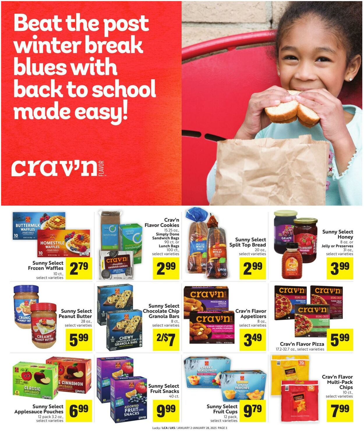 Weekly ad Lucky Supermarkets 01/02/2025 - 01/28/2025