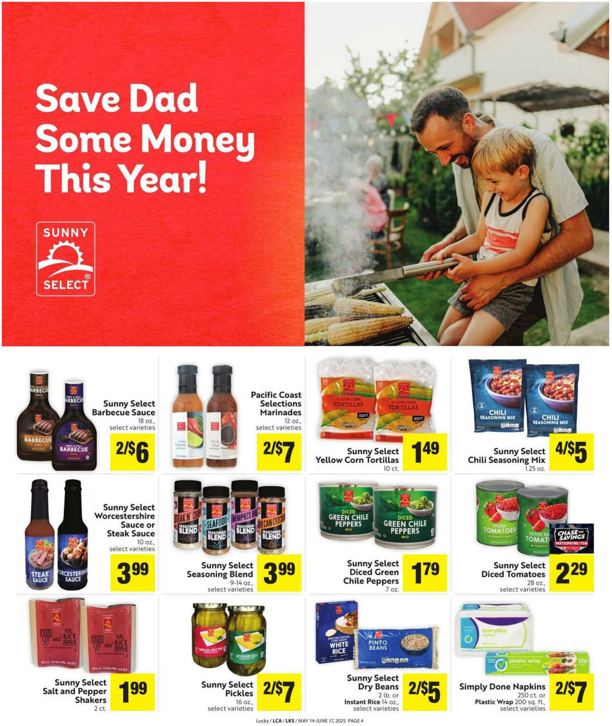 Weekly ad Lucky Supermarkets 05/14/2025 - 06/17/2025