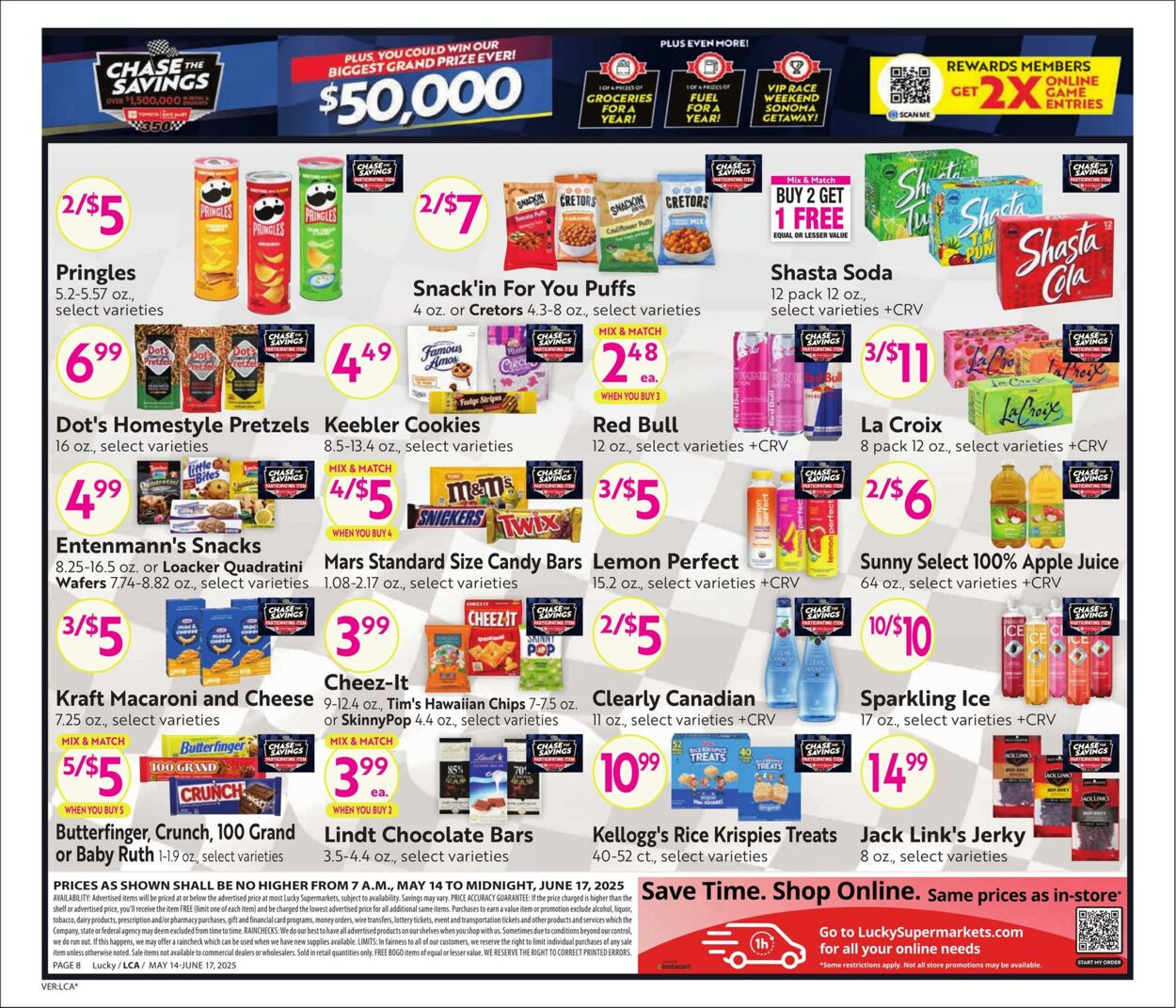 Weekly ad Lucky Supermarkets 05/14/2025 - 06/17/2025