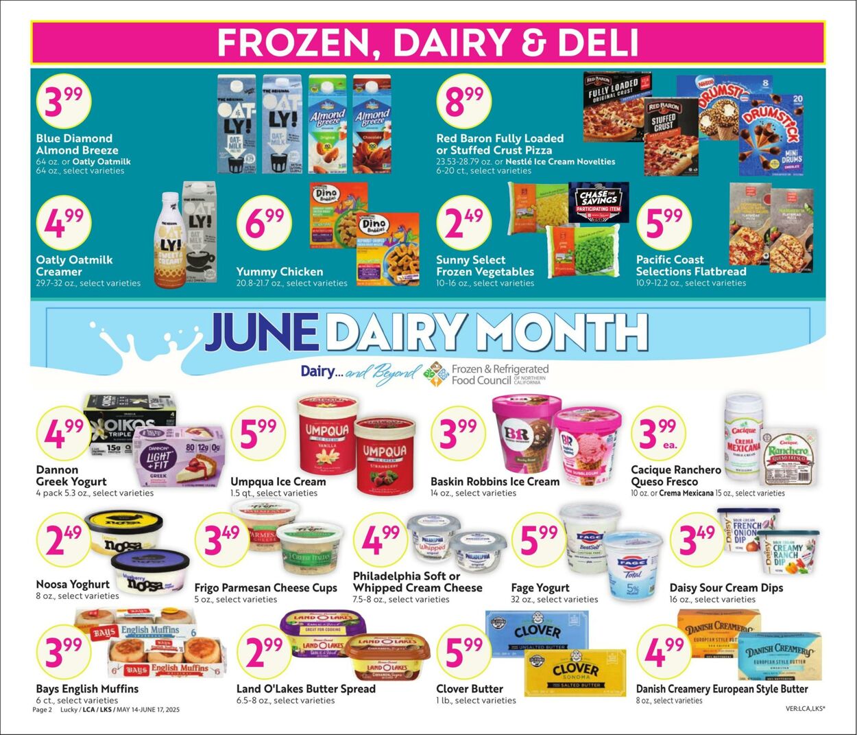 Weekly ad Lucky Supermarkets 05/14/2025 - 06/17/2025