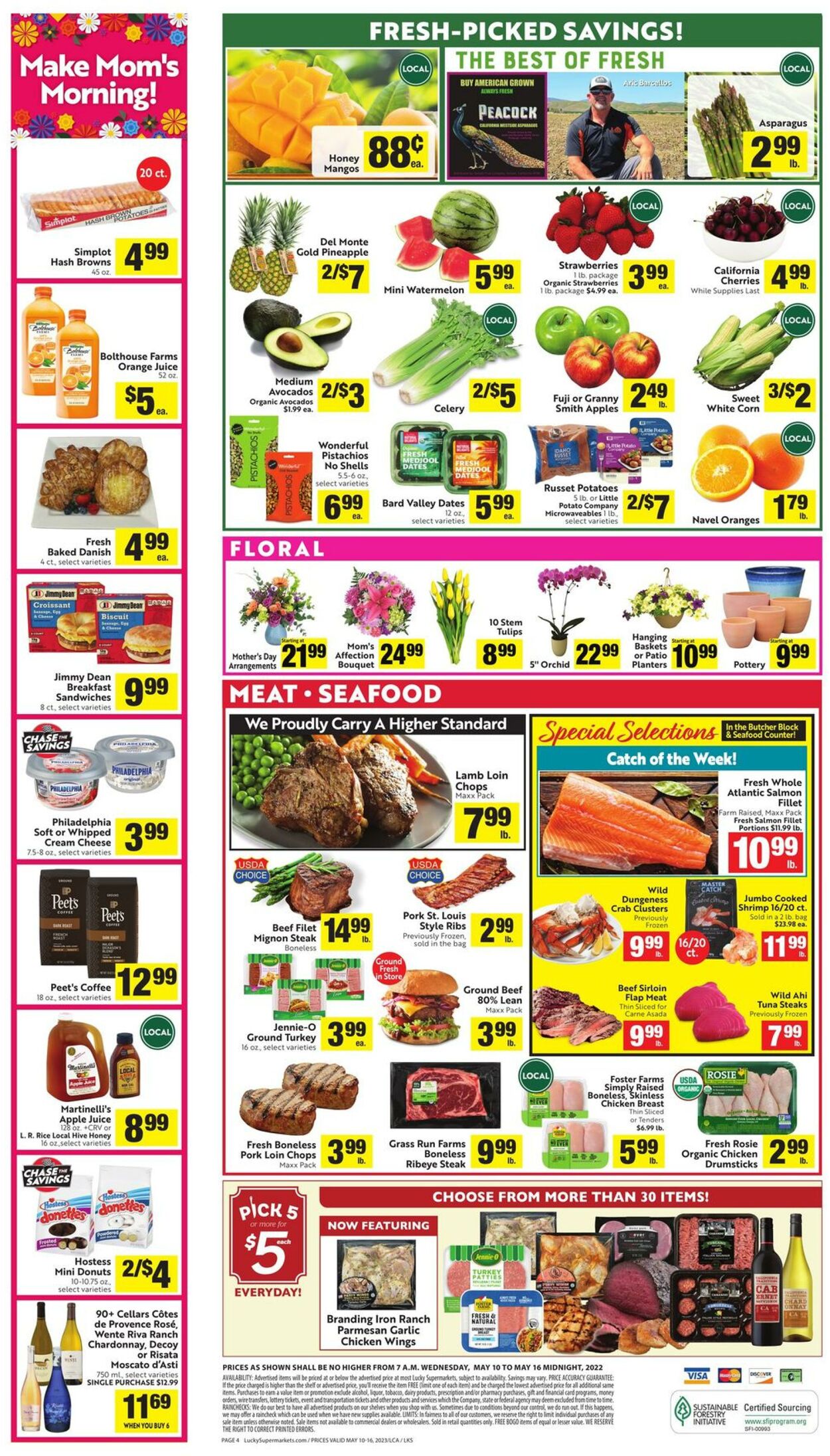 Weekly ad Lucky Supermarkets 05/10/2023 - 05/16/2023