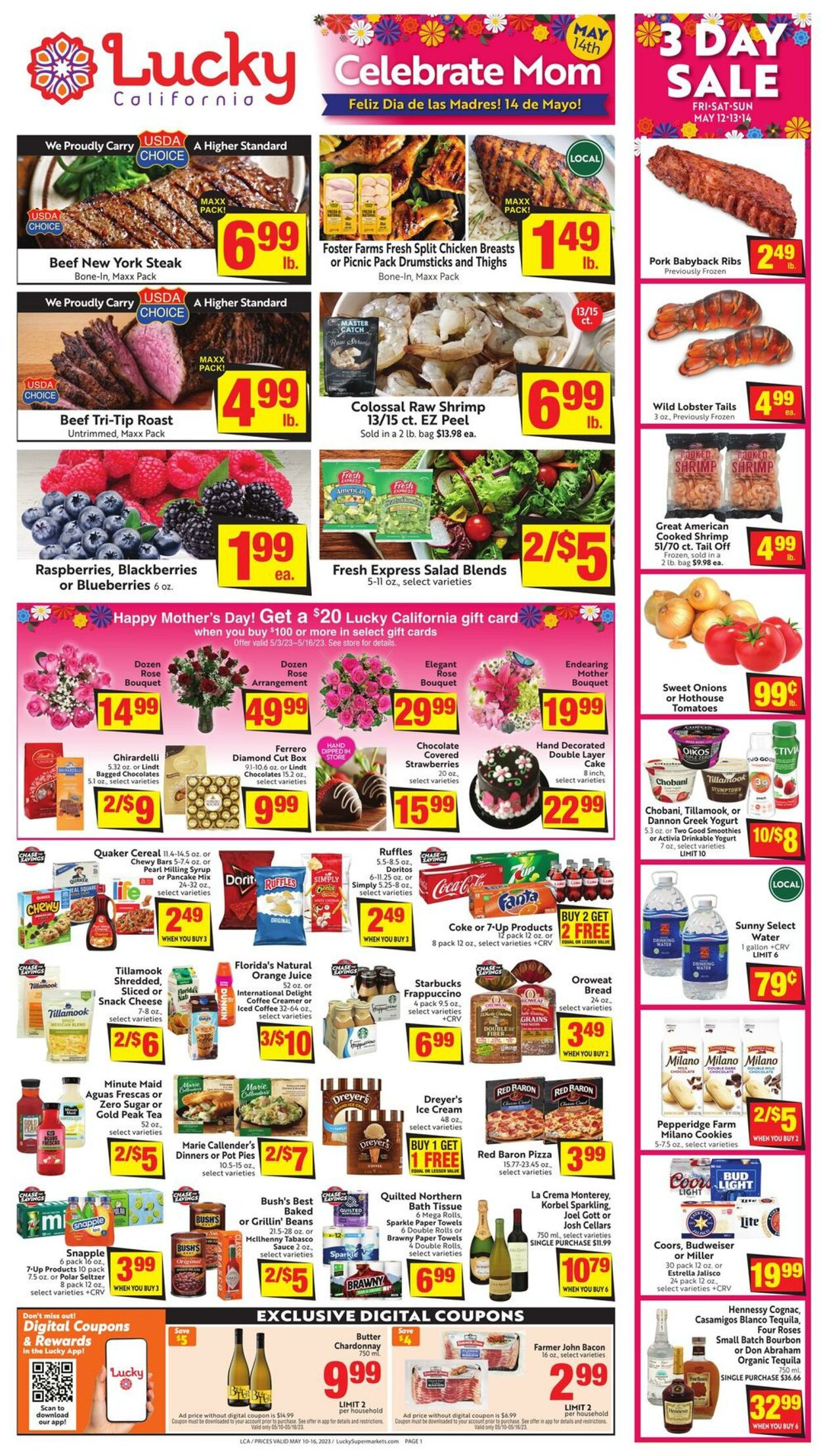 Weekly ad Lucky Supermarkets 05/10/2023 - 05/16/2023