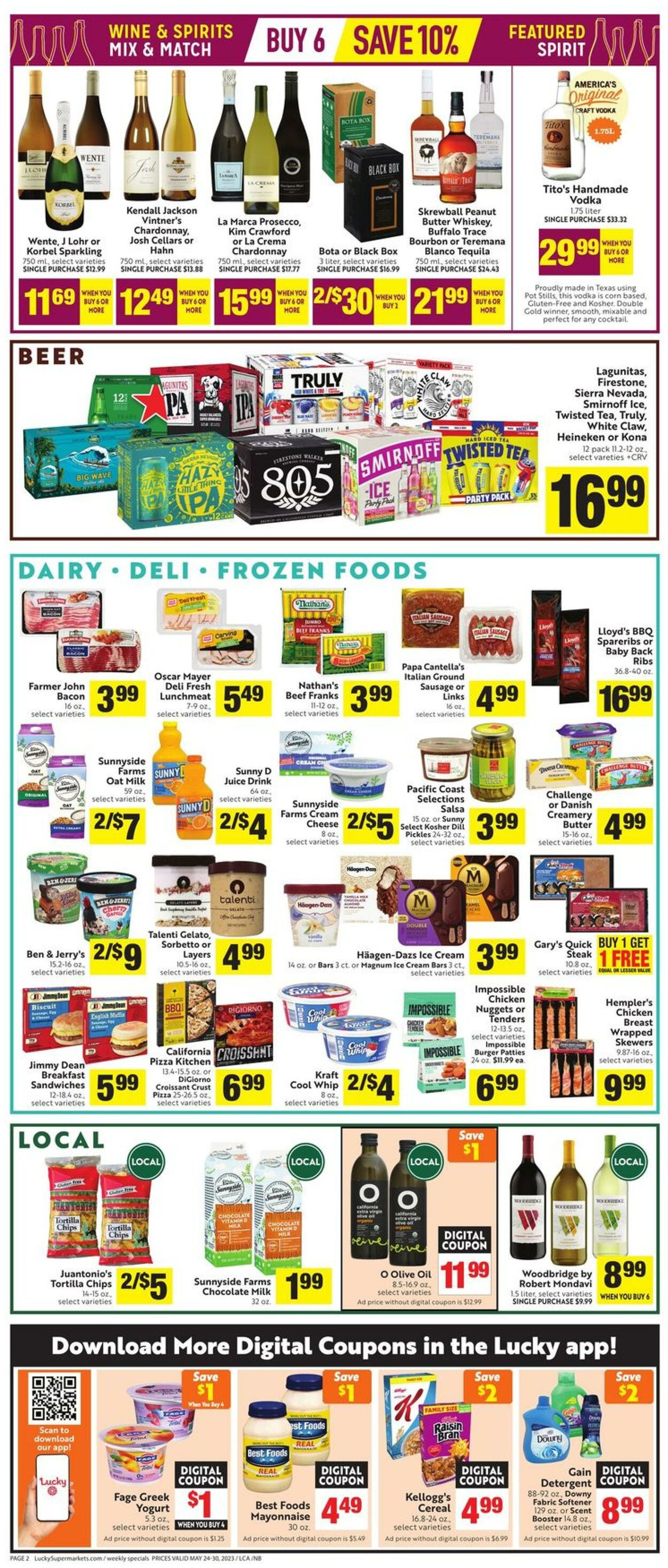 Weekly ad Lucky Supermarkets 05/24/2023 - 05/30/2023