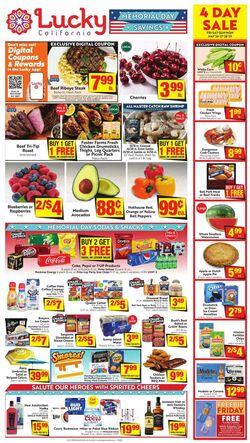 Weekly ad Lucky Supermarkets 05/31/2023 - 06/06/2023