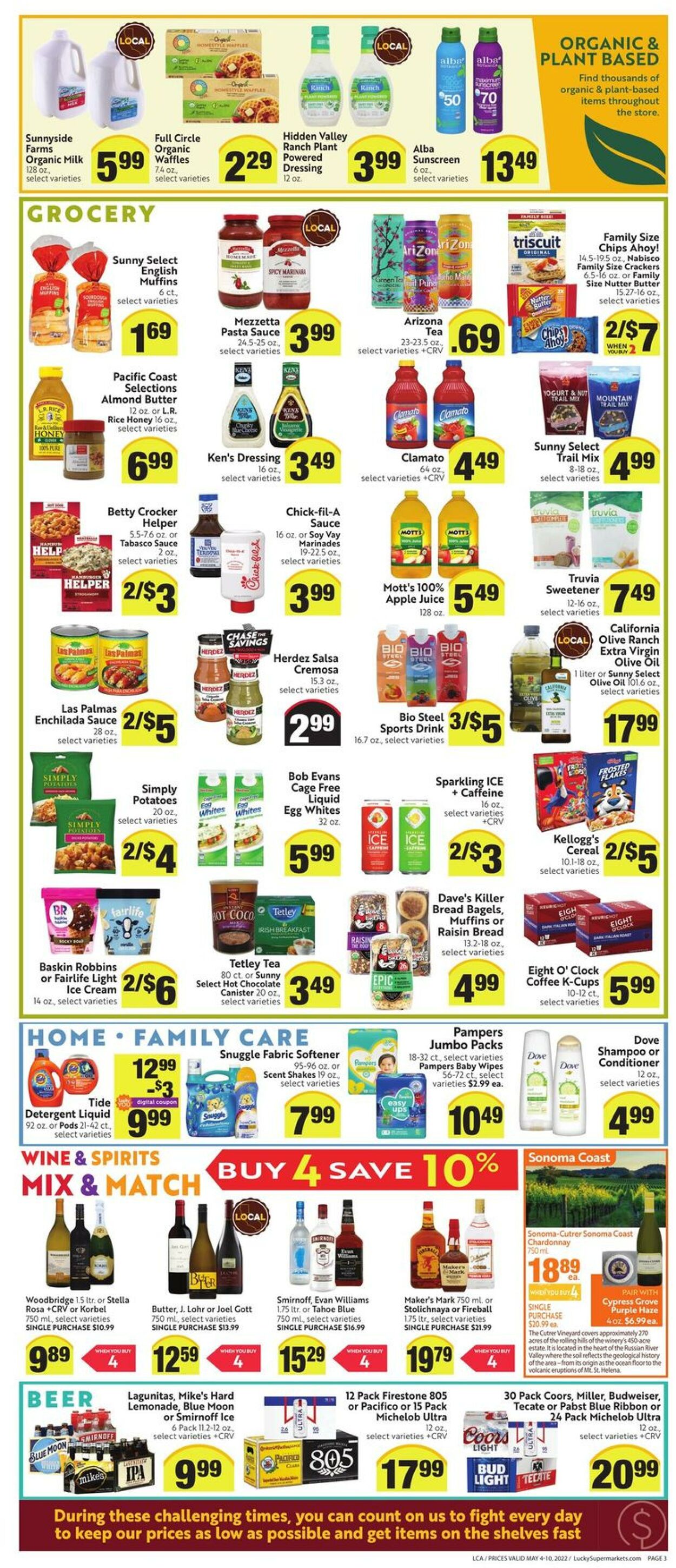 Weekly ad Lucky Supermarkets 05/04/2022 - 05/10/2022