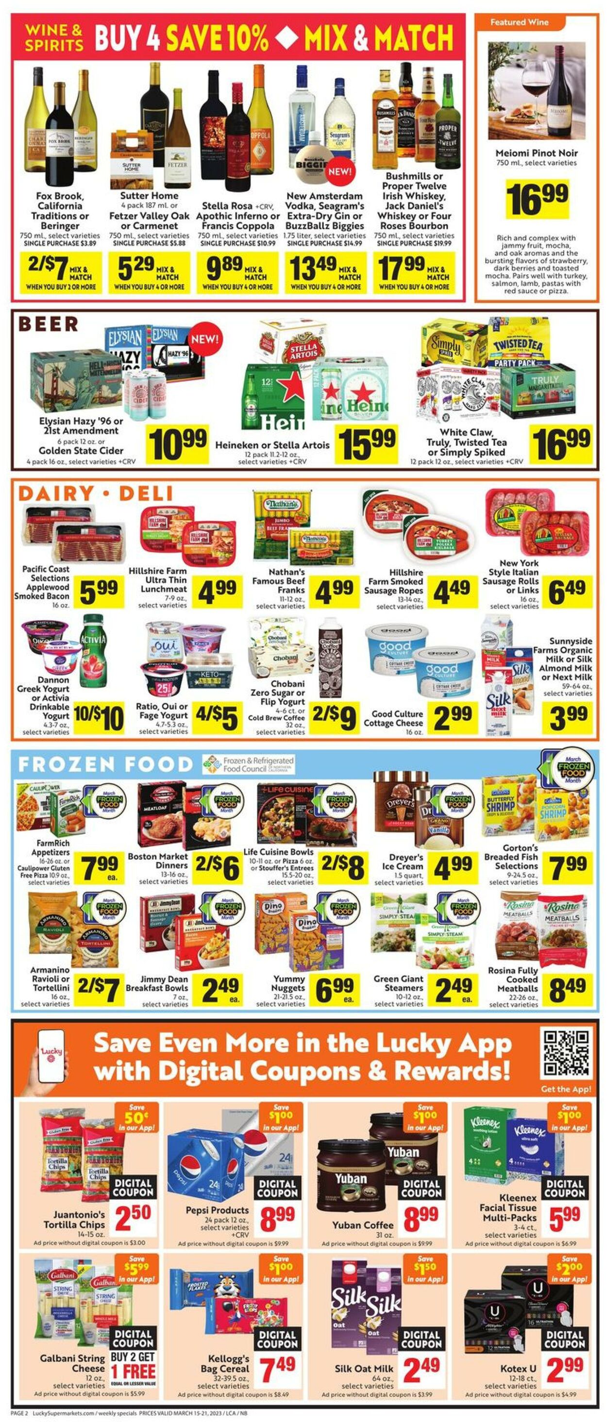 Weekly ad Lucky Supermarkets 03/15/2023 - 03/21/2023