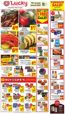 Weekly ad Lucky Supermarkets 04/24/2024 - 04/30/2024