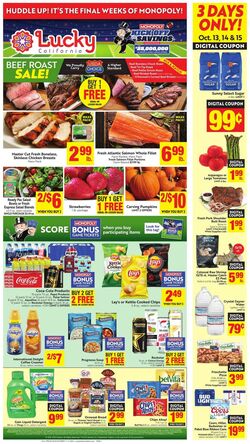 Weekly ad Lucky Supermarkets 10/11/2023 - 10/17/2023