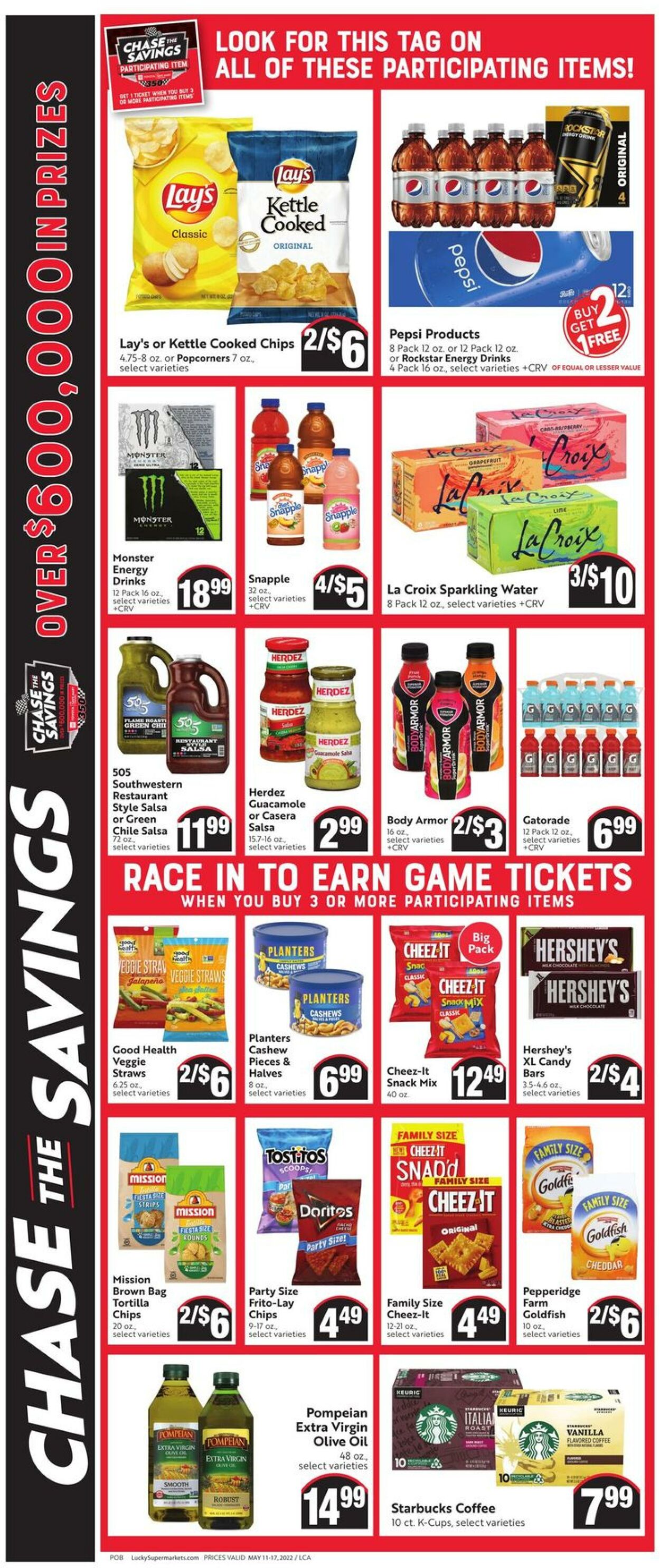 Weekly ad Lucky Supermarkets 05/11/2022 - 05/17/2022
