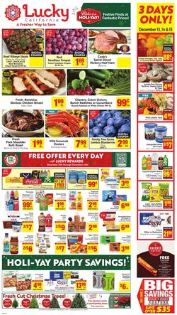 Weekly ad Lucky Supermarkets 12/11/2024 - 12/17/2024