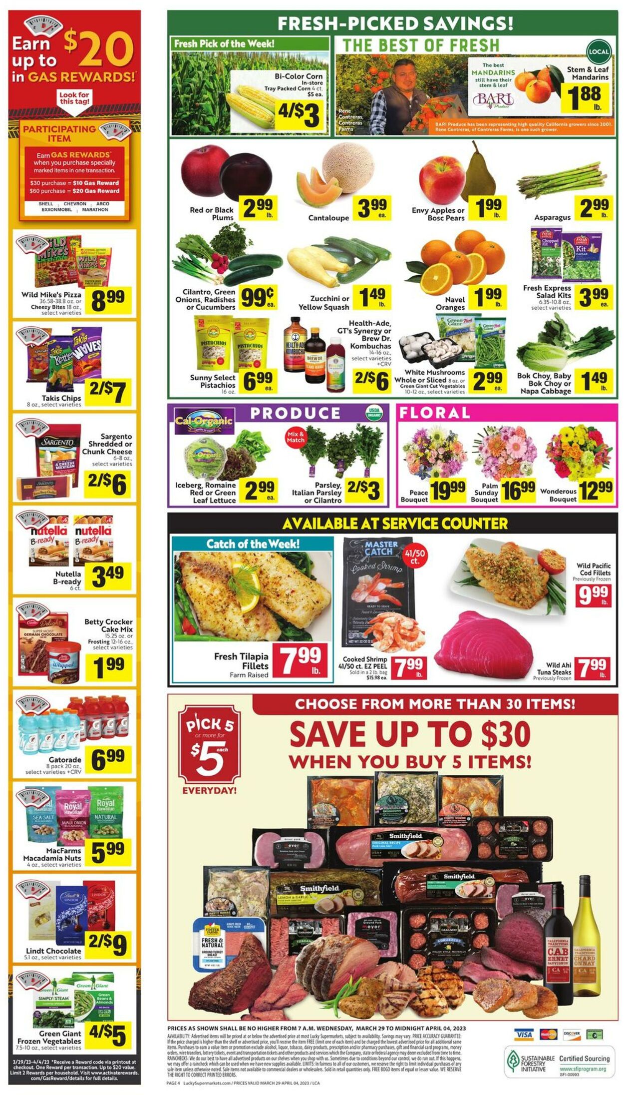 Weekly ad Lucky Supermarkets 03/29/2023 - 04/04/2023