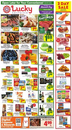 Weekly ad Lucky Supermarkets 03/08/2023 - 03/14/2023