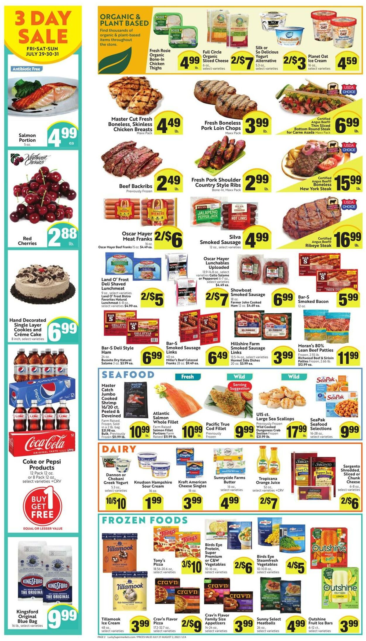Weekly ad Lucky Supermarkets 07/27/2022 - 08/02/2022