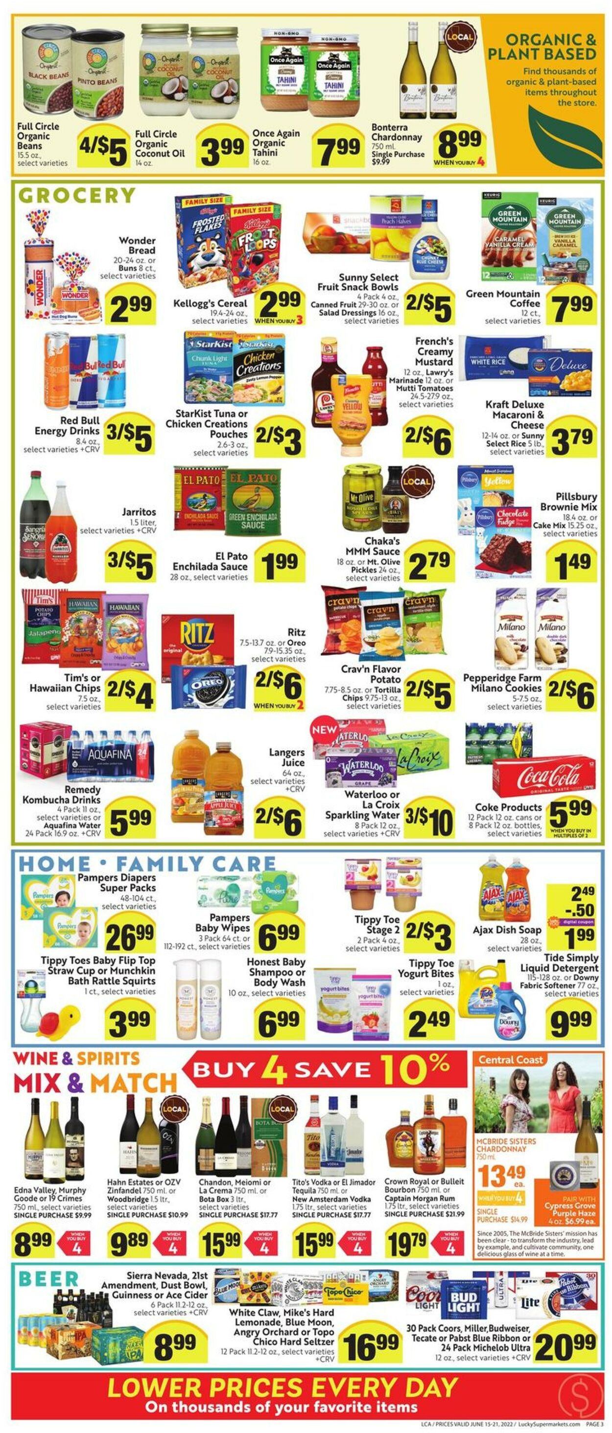 Weekly ad Lucky Supermarkets 06/15/2022 - 06/21/2022