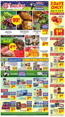 Weekly ad Lucky Supermarkets 09/13/2023 - 09/19/2023