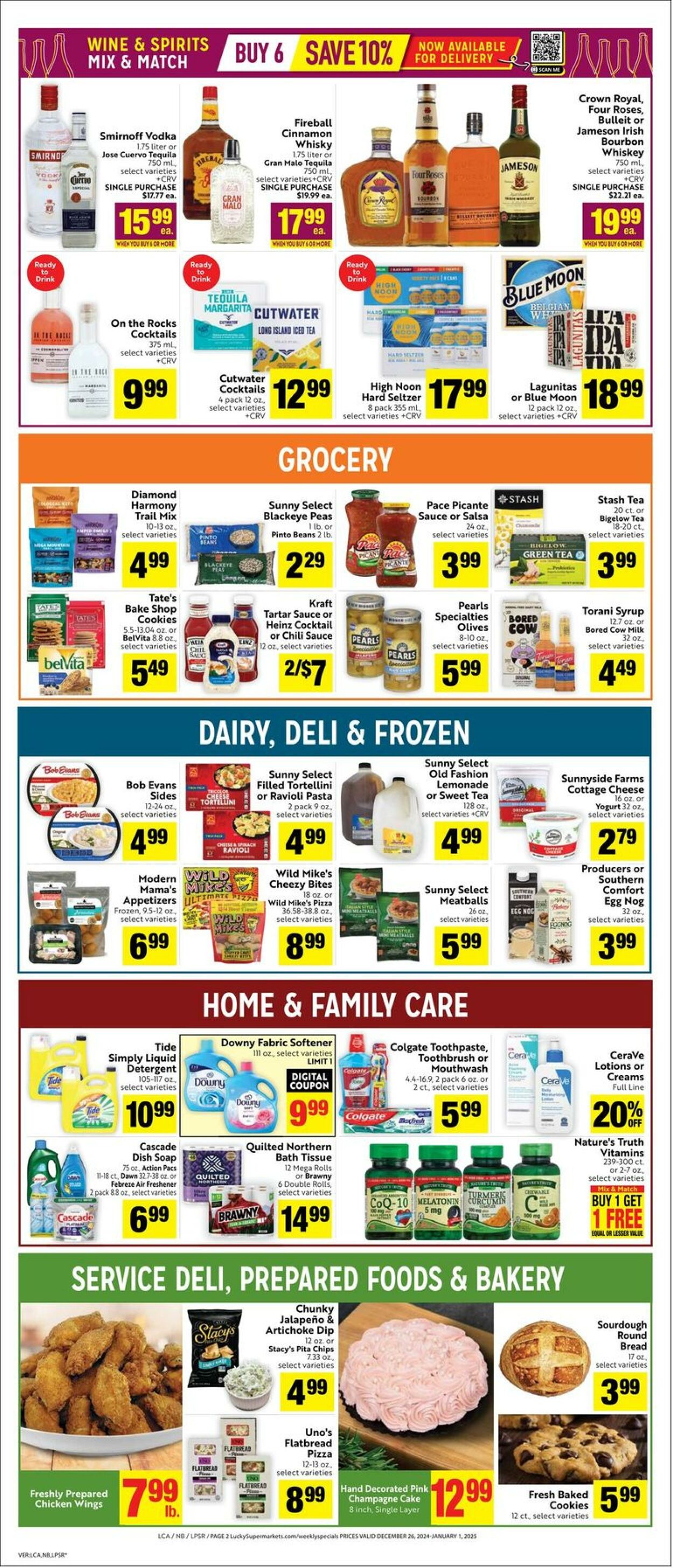 Weekly ad Lucky Supermarkets 12/26/2024 - 01/01/2025