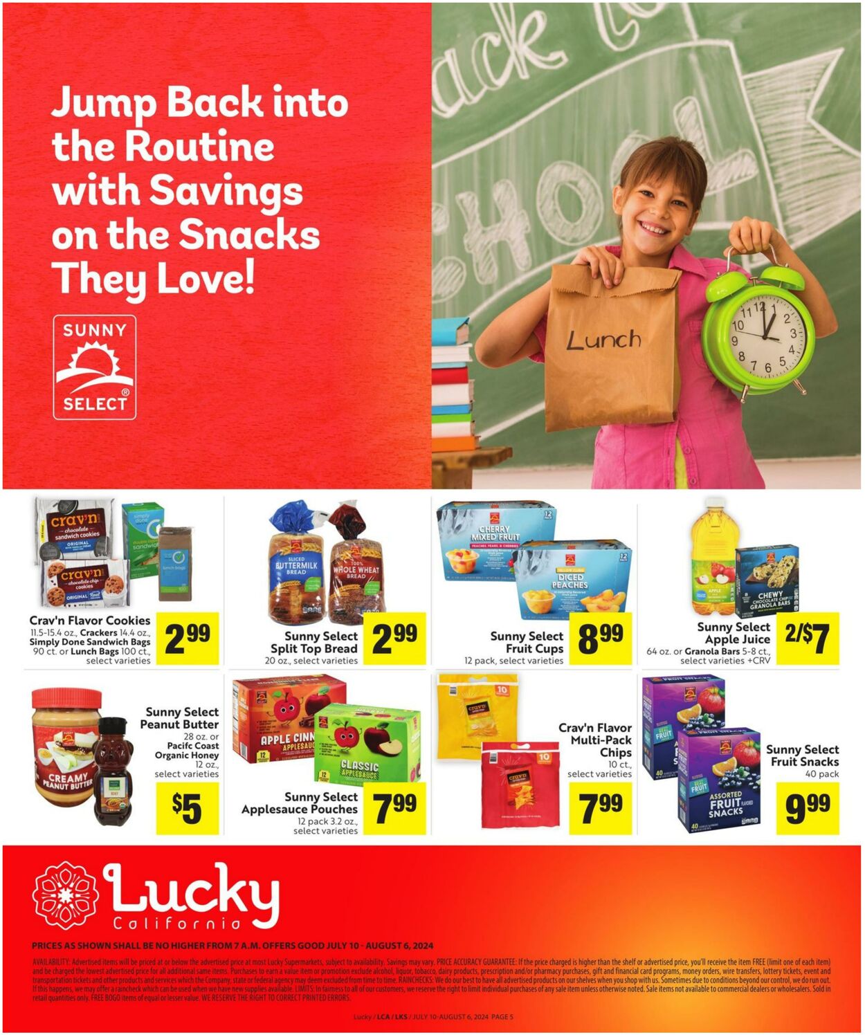 Weekly ad Lucky Supermarkets 07/10/2024 - 08/06/2024