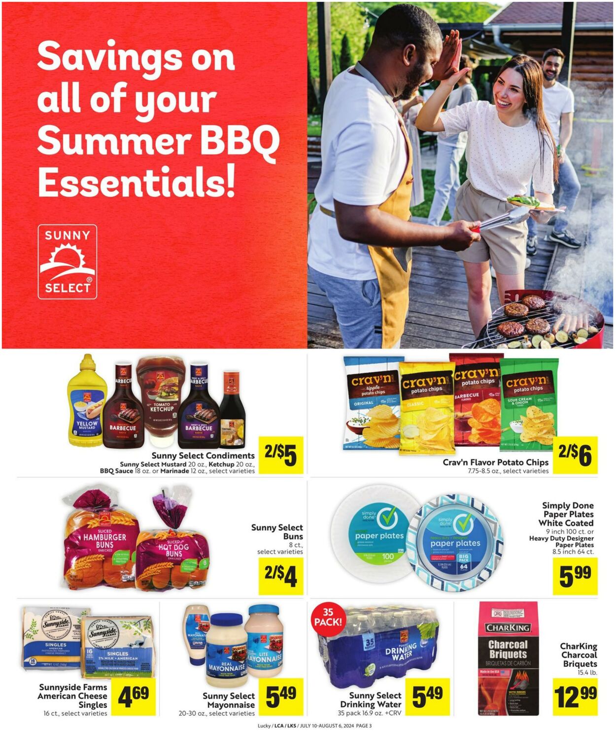 Weekly ad Lucky Supermarkets 07/10/2024 - 08/06/2024