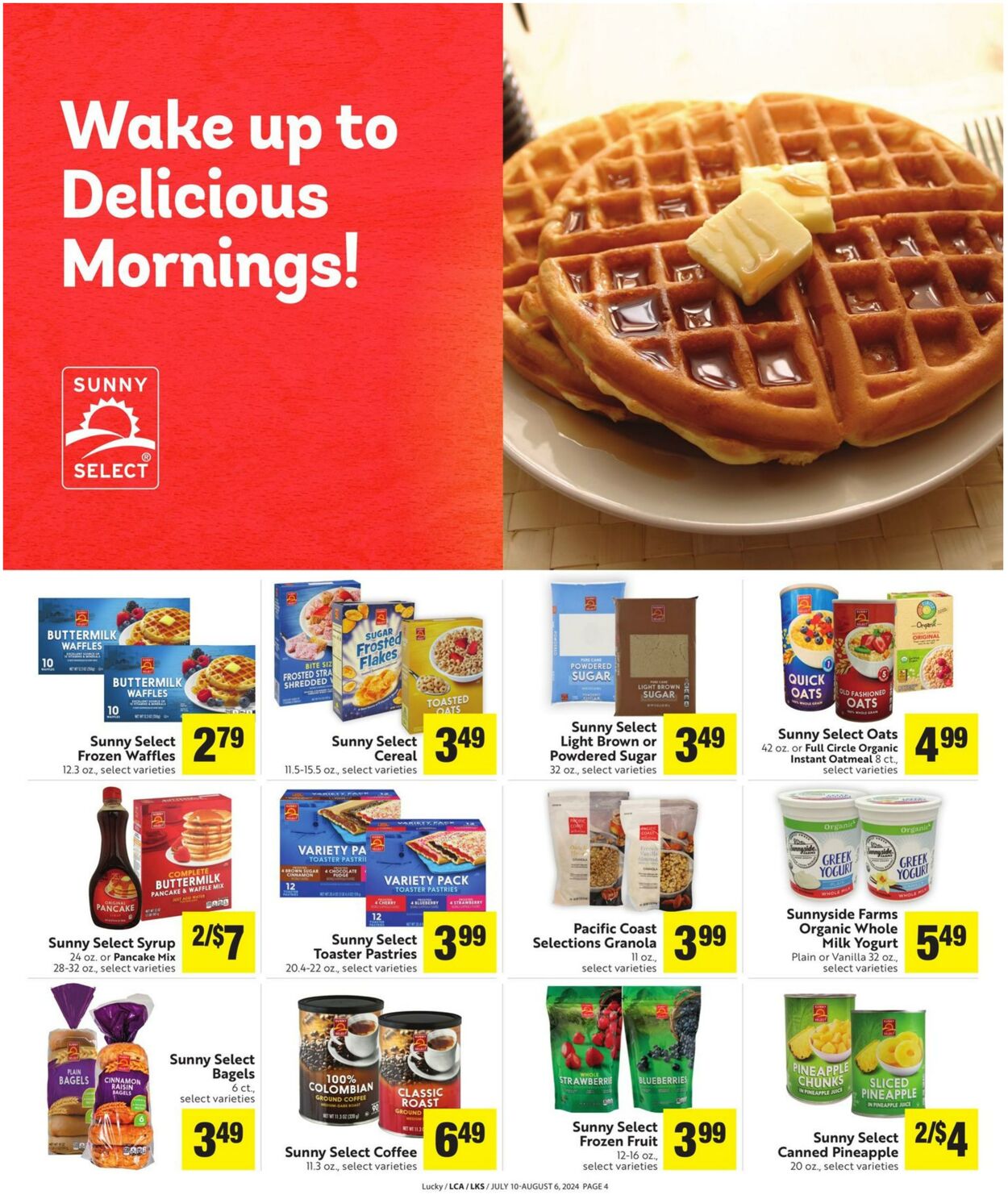 Weekly ad Lucky Supermarkets 07/10/2024 - 08/06/2024