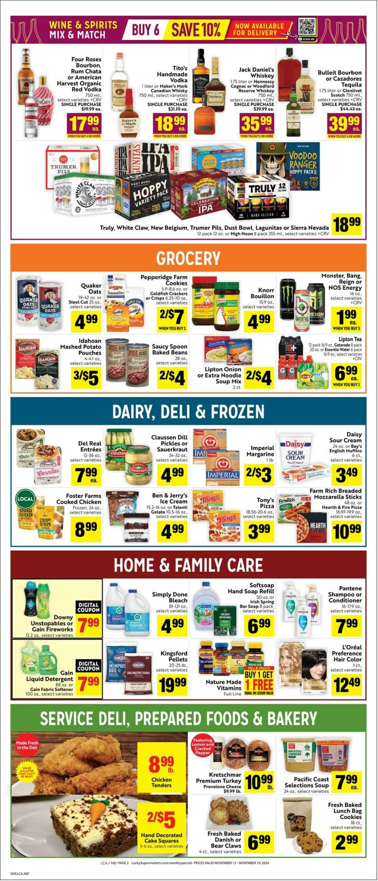 Weekly ad Lucky Supermarkets 11/13/2024 - 11/19/2024