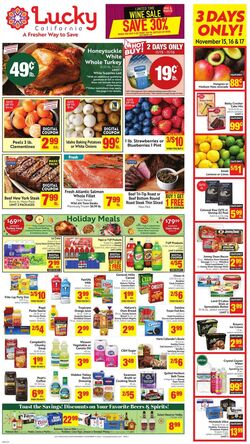 Weekly ad Lucky Supermarkets 11/30/2022 - 12/06/2022