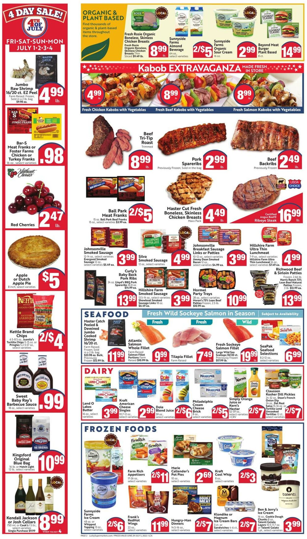 Weekly ad Lucky Supermarkets 06/29/2022 - 07/05/2022