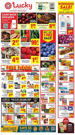 Weekly ad Lucky Supermarkets 05/08/2024 - 05/14/2024