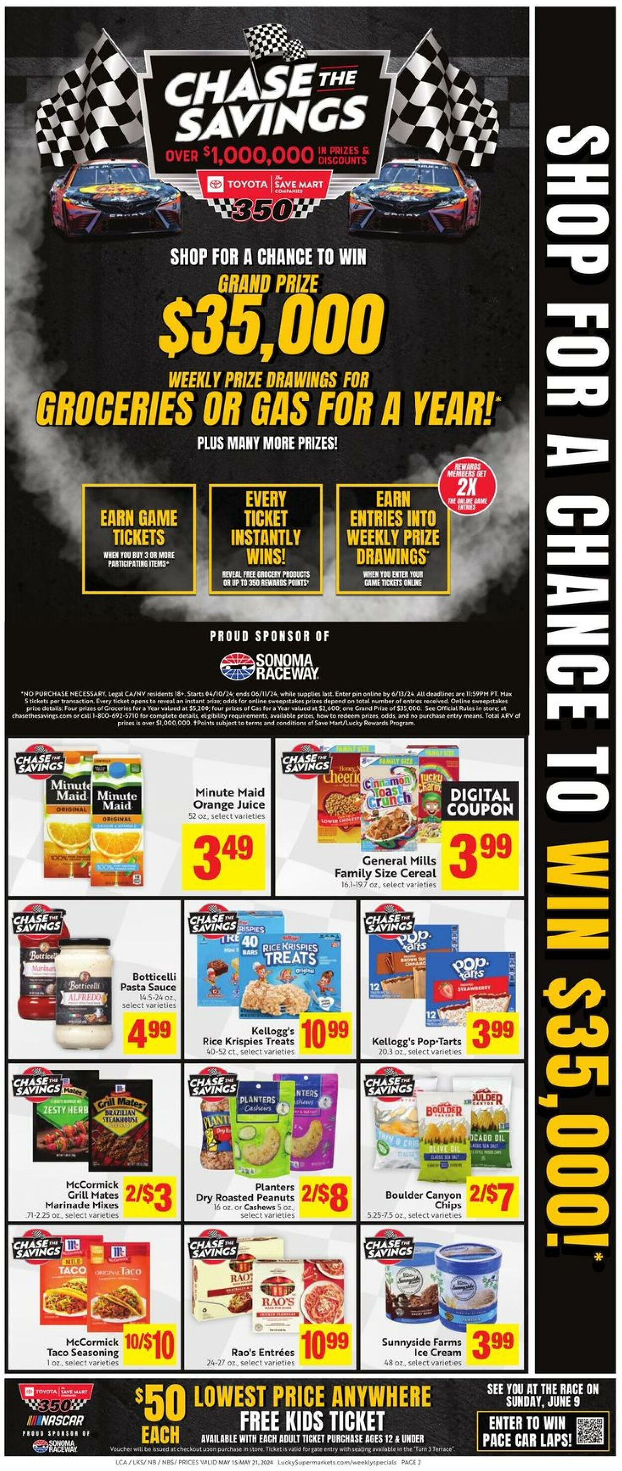 Weekly ad Lucky Supermarkets 05/15/2024 - 05/21/2024