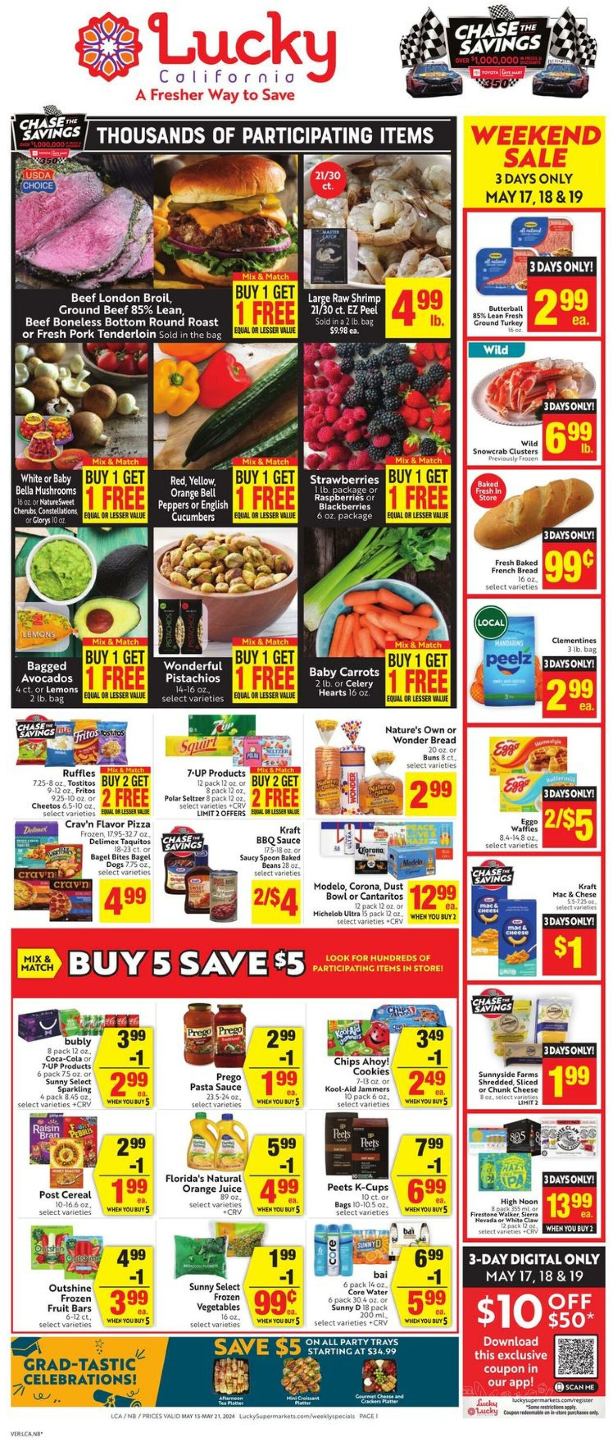 Lucky Supermarkets Promotional weekly ads
