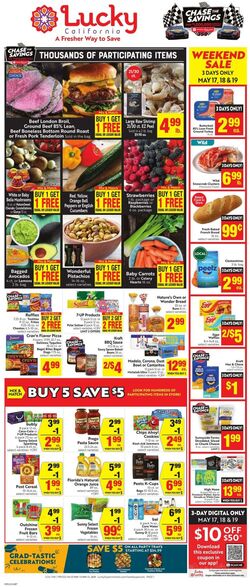 Weekly ad Lucky Supermarkets 04/10/2024 - 05/14/2024