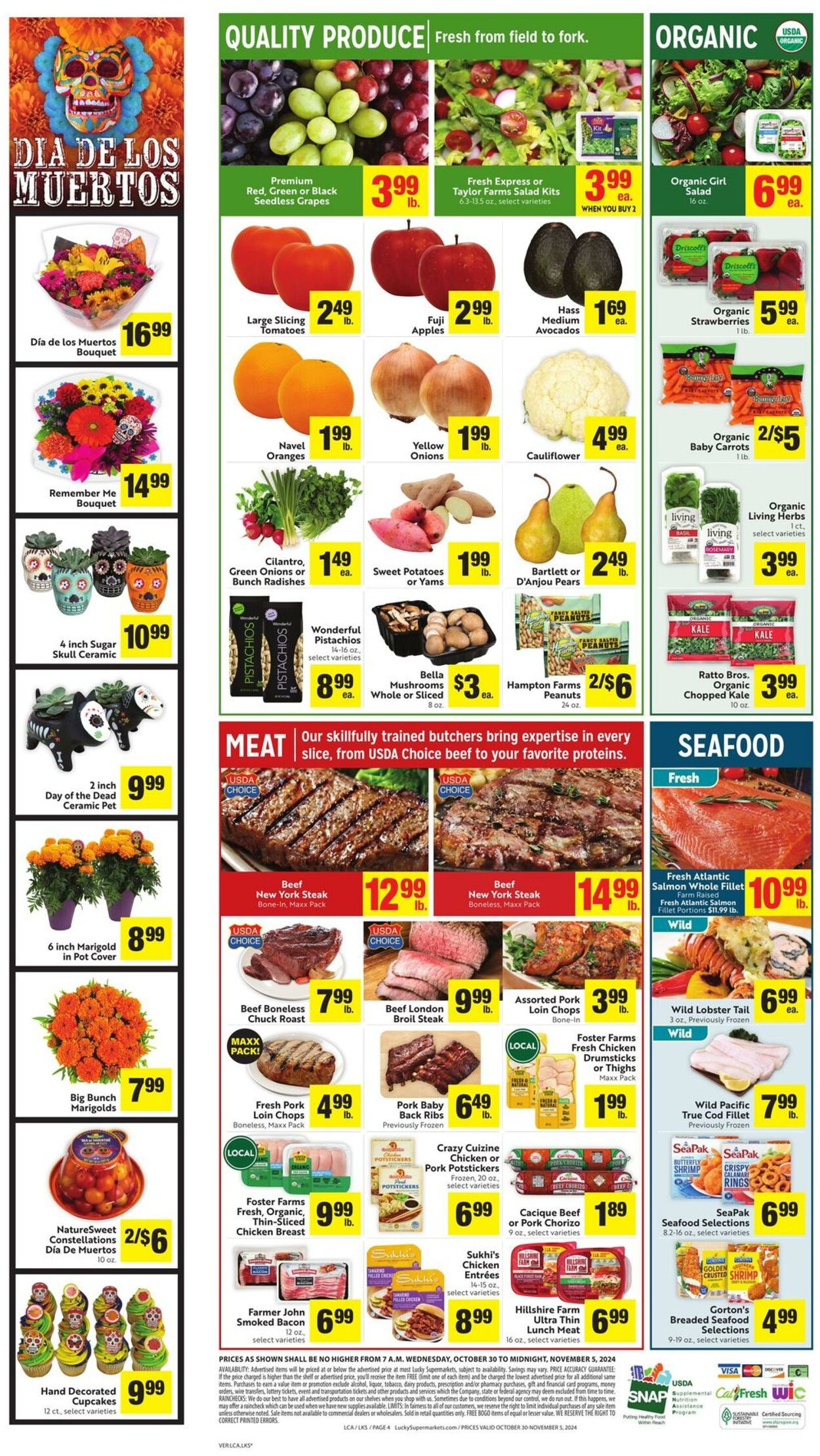 Weekly ad Lucky Supermarkets 10/30/2024 - 11/05/2024