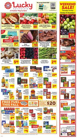 Weekly ad Lucky Supermarkets 11/06/2024 - 11/12/2024