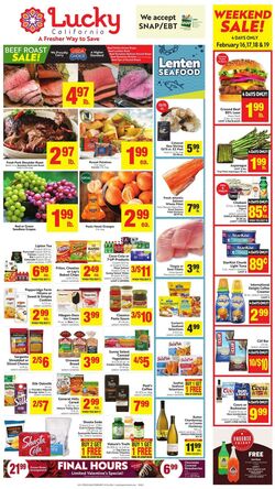 Weekly ad Lucky Supermarkets 02/21/2024 - 02/27/2024