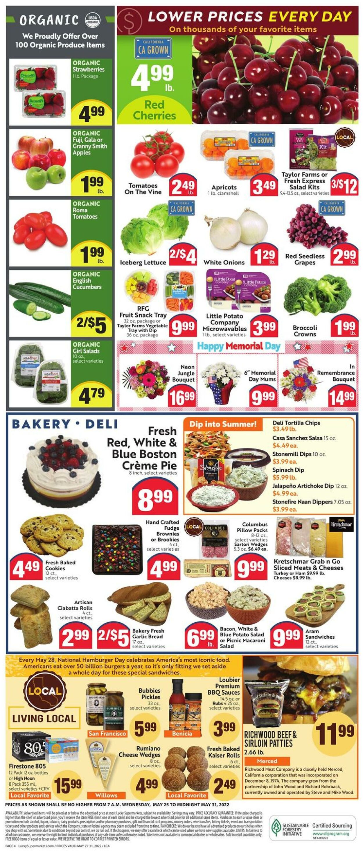 Weekly ad Lucky Supermarkets 05/25/2022 - 05/31/2022