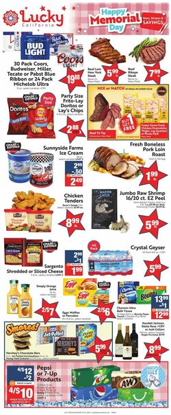 Weekly ad Lucky Supermarkets 05/25/2022-05/31/2022