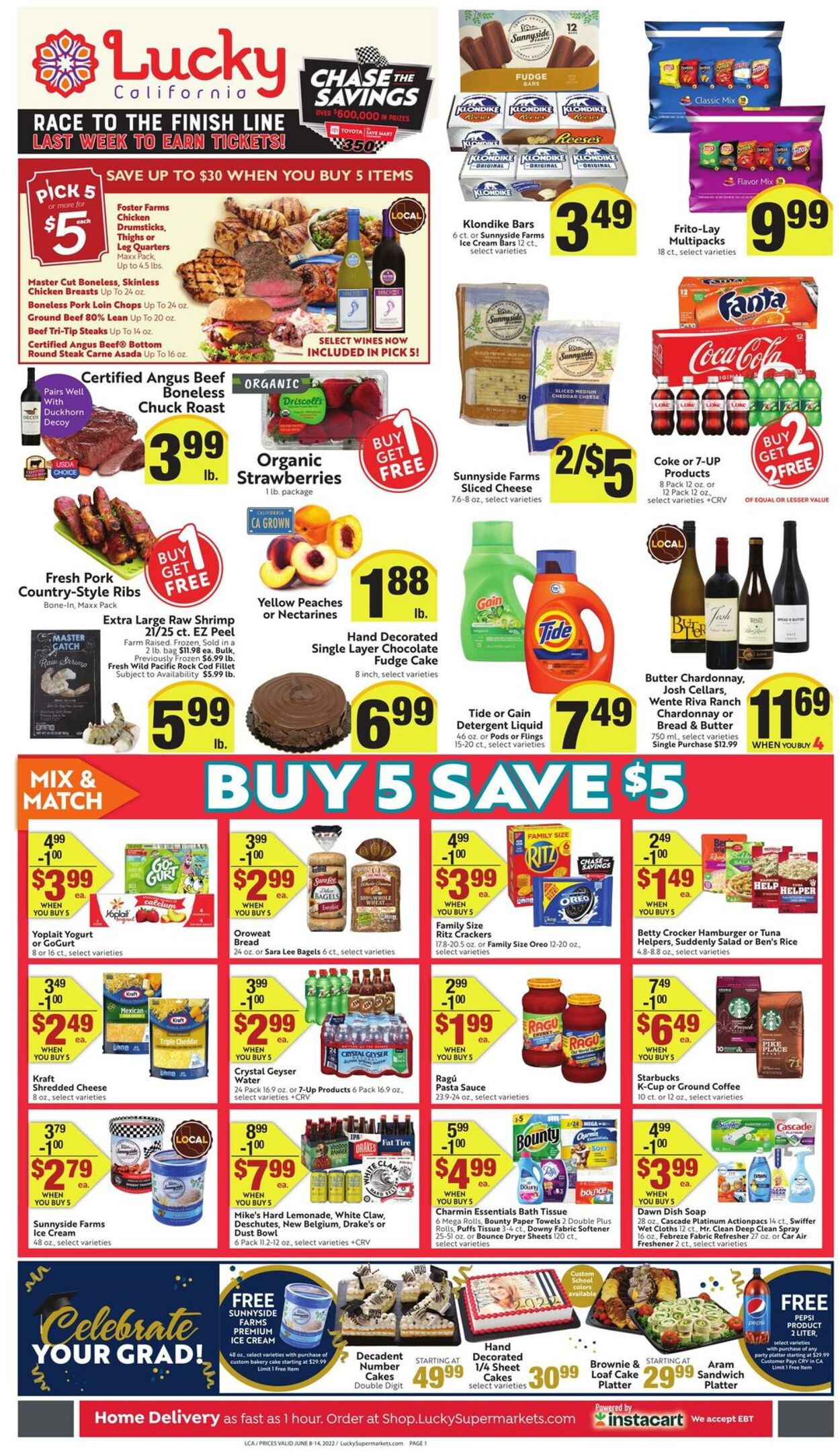 Weekly ad Lucky Supermarkets 06/08/2022-06/14/2022