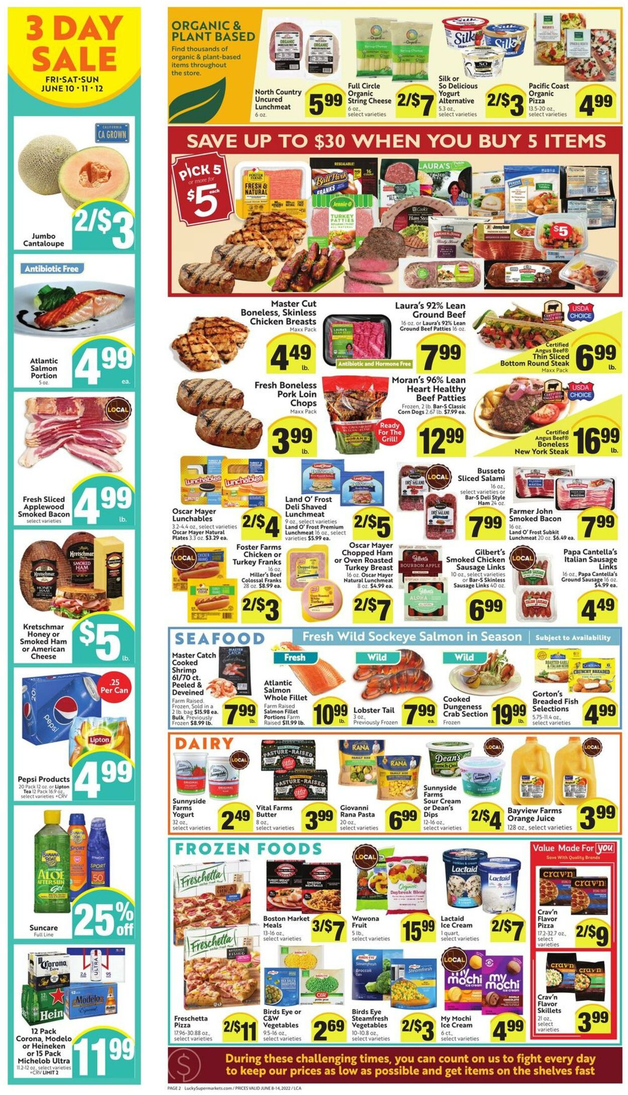 Weekly ad Lucky Supermarkets 06/08/2022 - 06/14/2022
