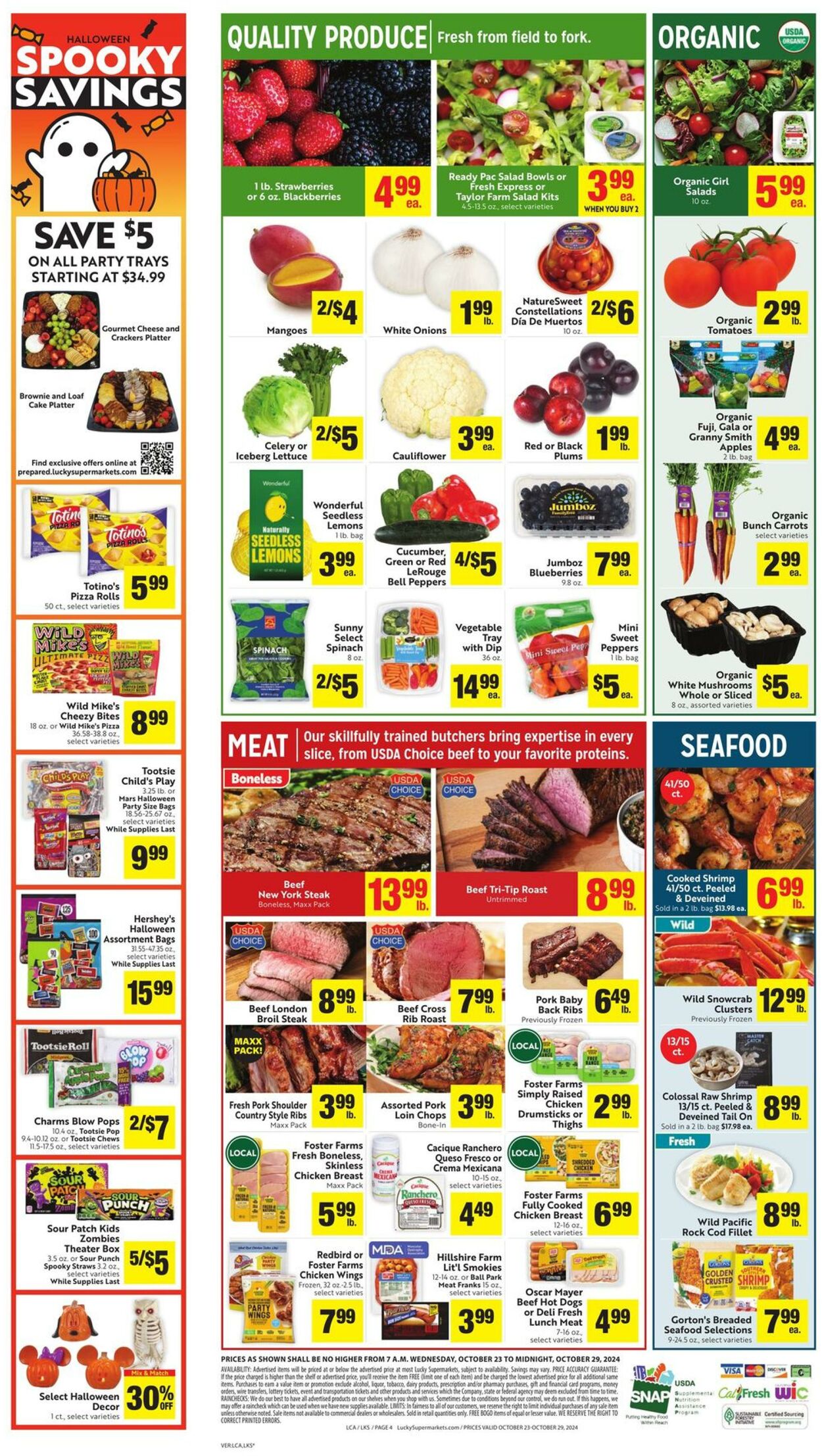 Weekly ad Lucky Supermarkets 10/23/2024 - 10/29/2024