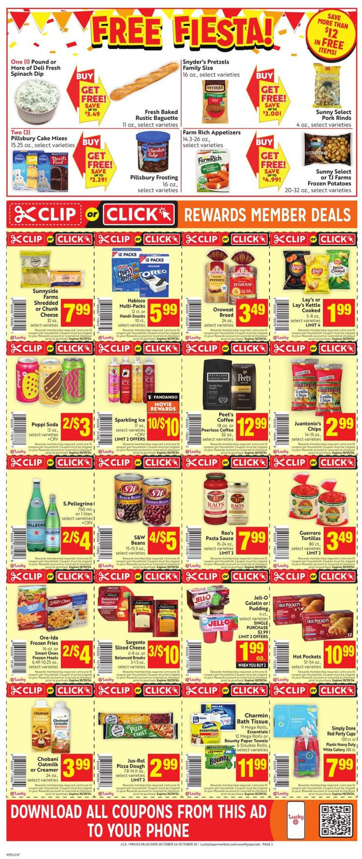 Weekly ad Lucky Supermarkets 10/23/2024 - 10/29/2024