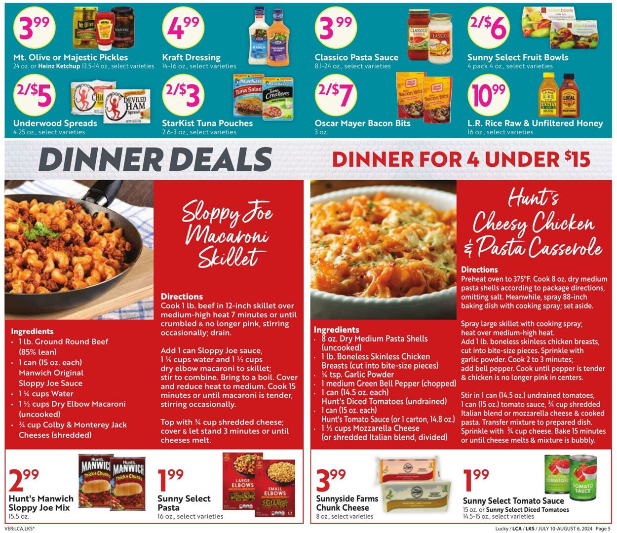 Weekly ad Lucky Supermarkets 07/10/2024 - 08/06/2024