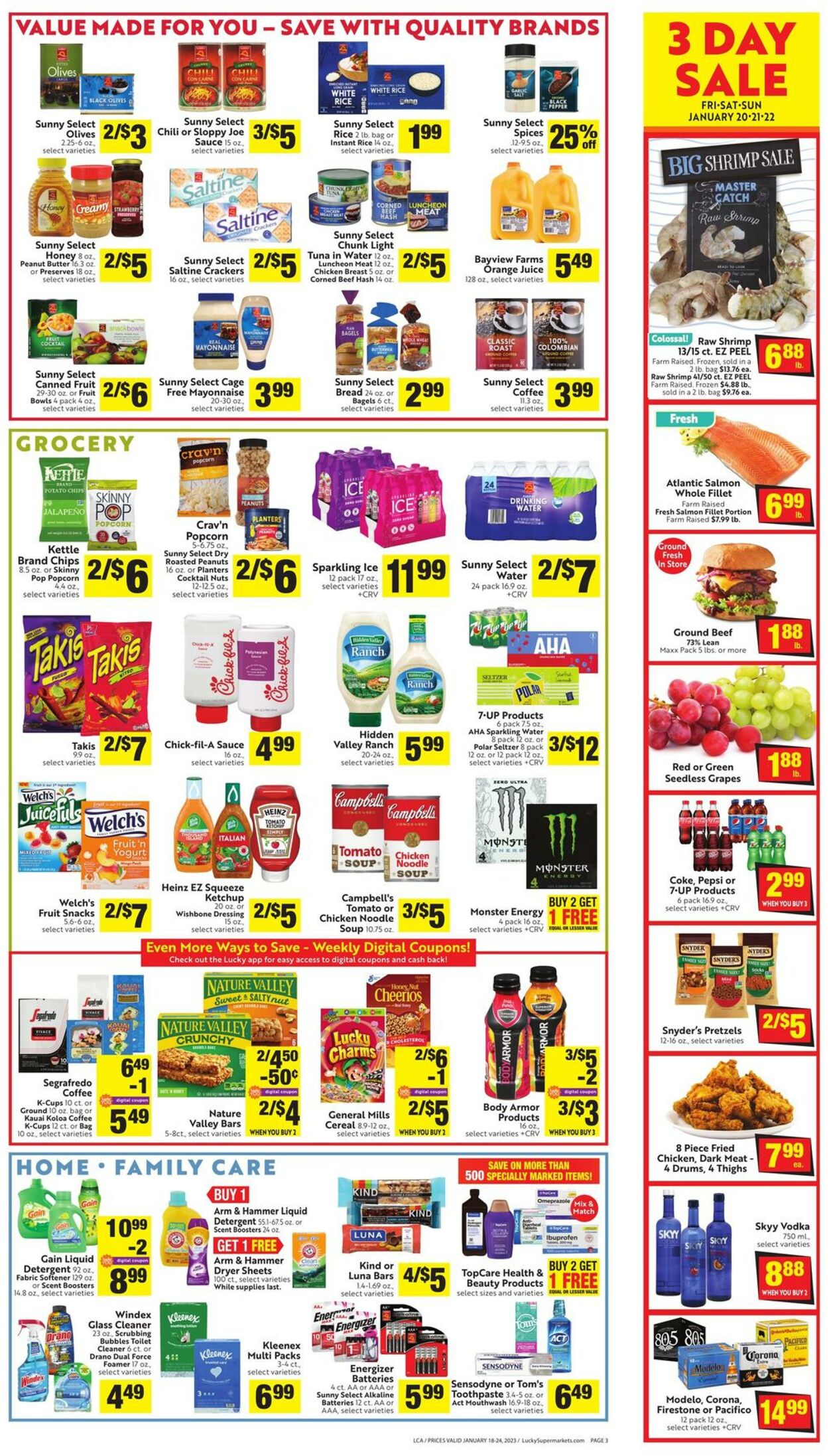 Weekly ad Lucky Supermarkets 01/18/2023 - 01/24/2023