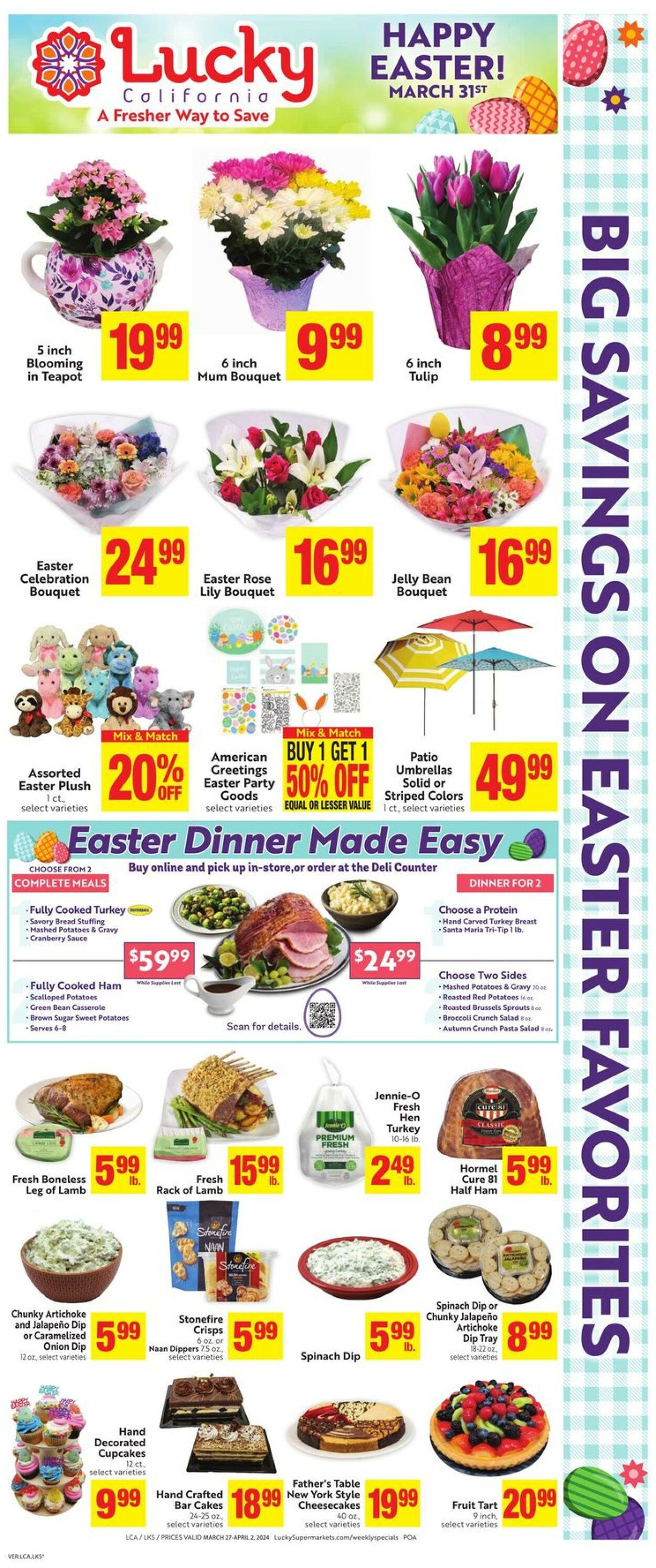 Weekly ad Lucky Supermarkets 03/27/2024 - 04/02/2024