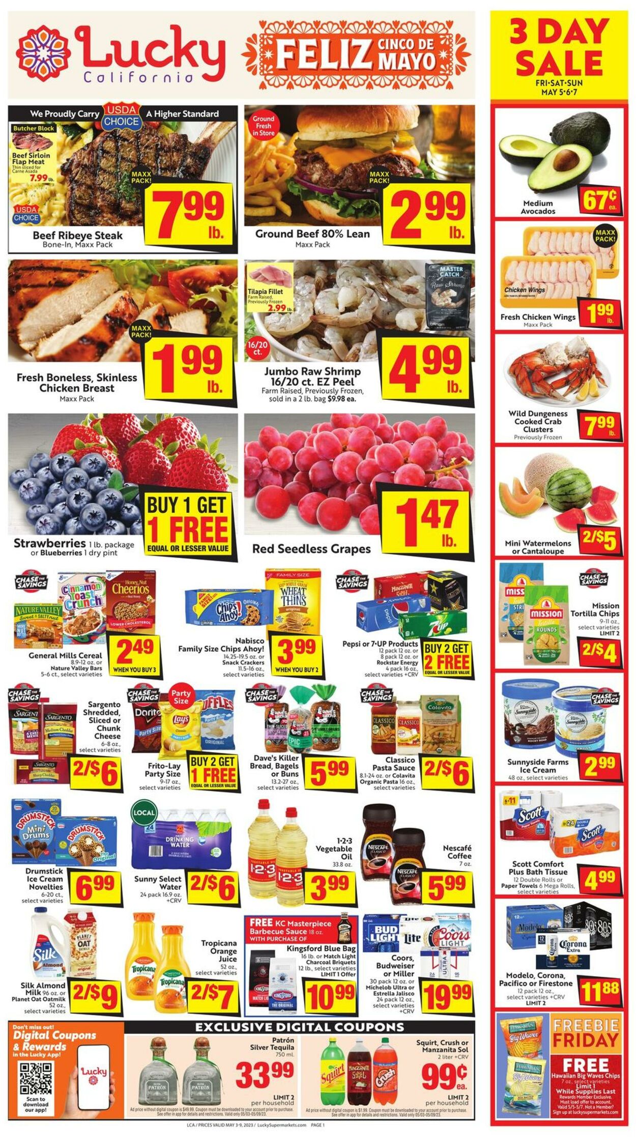 Weekly ad Lucky Supermarkets 05/03/2023 - 05/09/2023