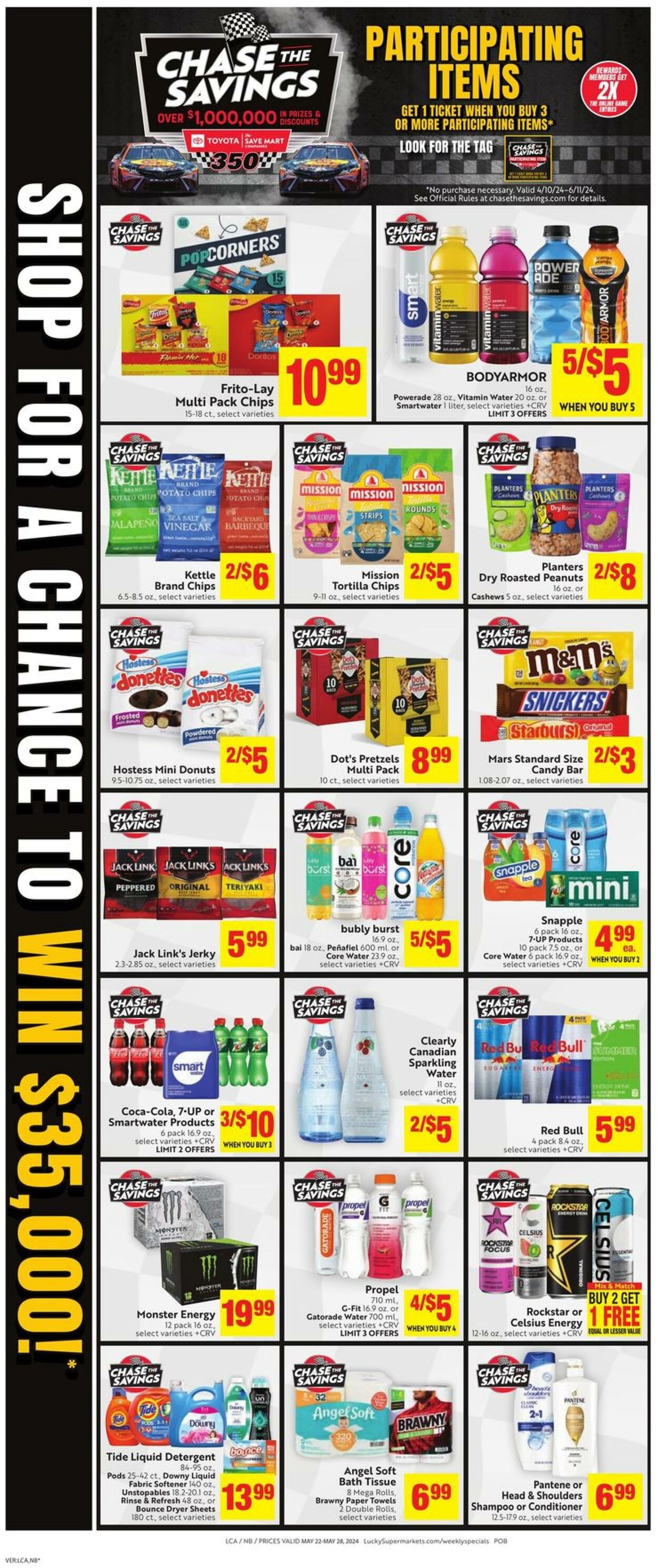 Weekly ad Lucky Supermarkets 05/22/2024 - 05/28/2024
